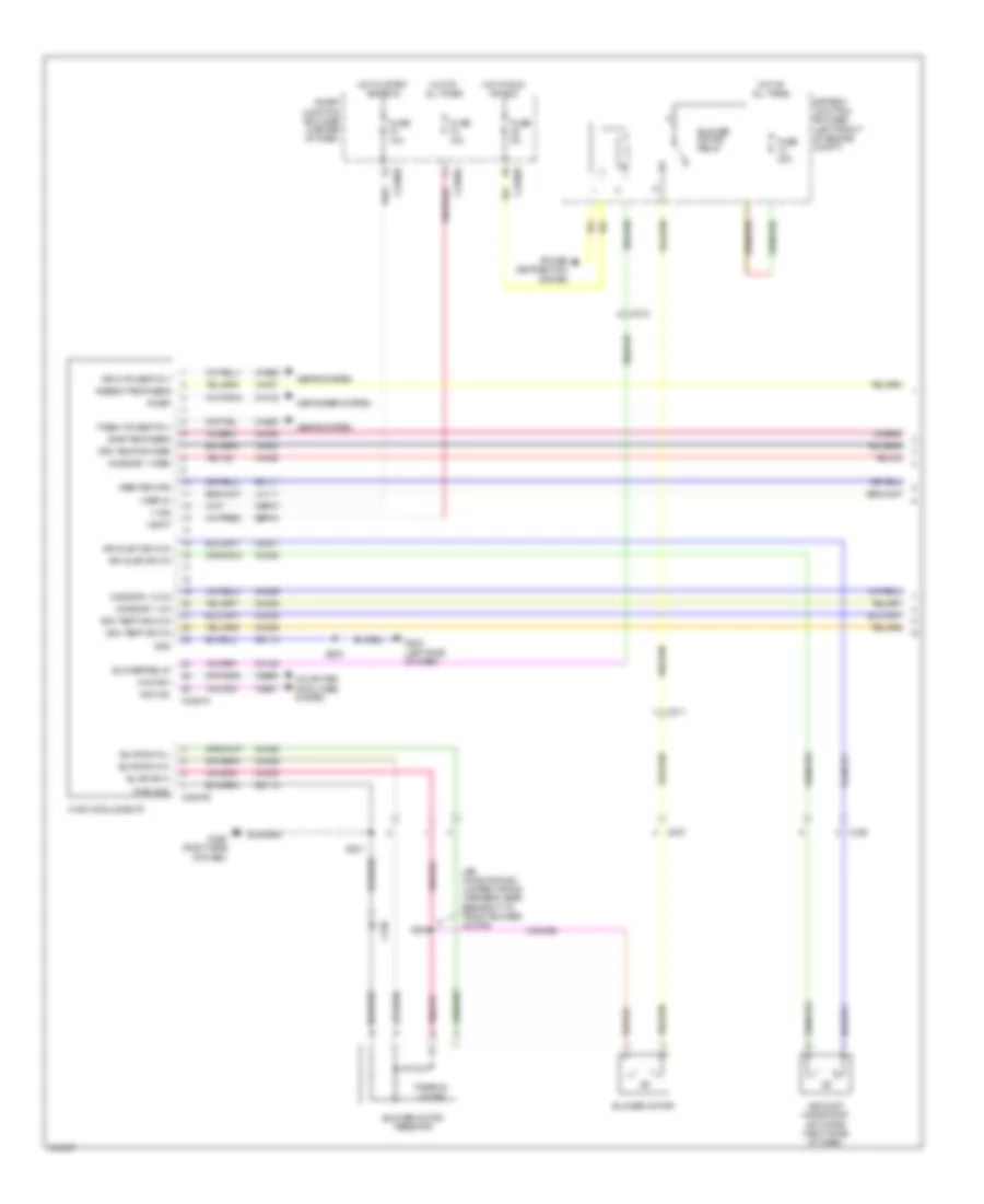 Manual A C Wiring Diagram 1 of 3 for Ford Escape Hybrid Limited 2012