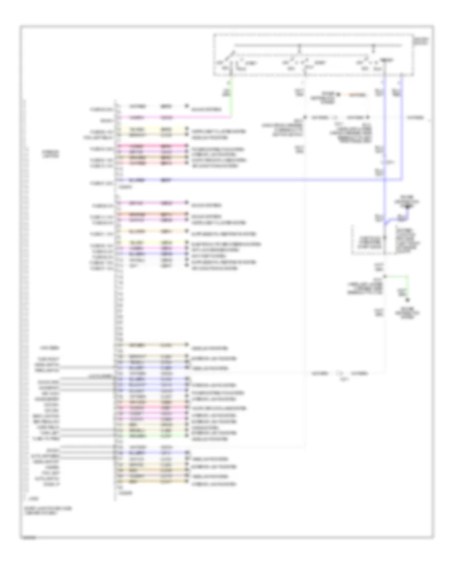 Body Control Modules Wiring Diagram Except Hybrid 1 of 3 for Ford Escape Hybrid Limited 2012