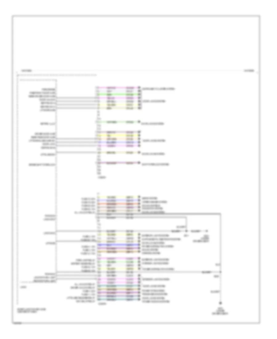 Body Control Modules Wiring Diagram Except Hybrid 2 of 3 for Ford Escape Hybrid Limited 2012