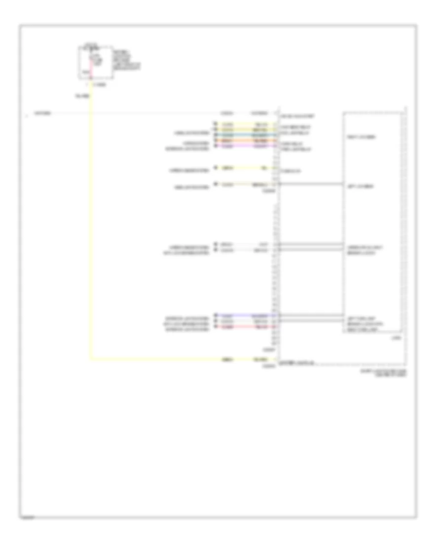 Body Control Modules Wiring Diagram Except Hybrid 3 of 3 for Ford Escape Hybrid Limited 2012