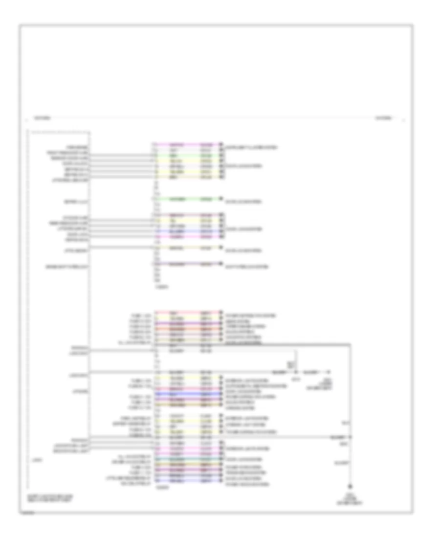 Body Control Modules Wiring Diagram, Hybrid (2 of 3) for Ford Escape Hybrid Limited 2012