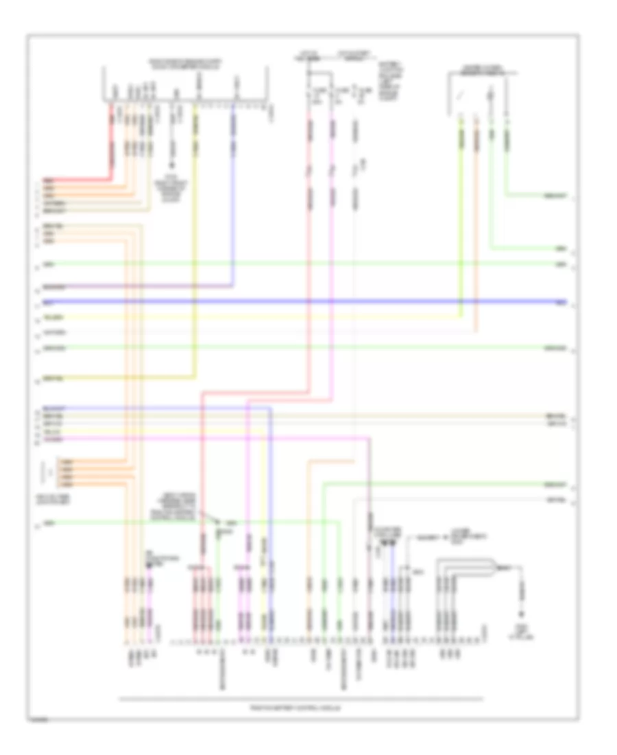 2.5L Hybrid, Engine Performance Wiring Diagram (4 of 6) for Ford Escape Hybrid Limited 2012