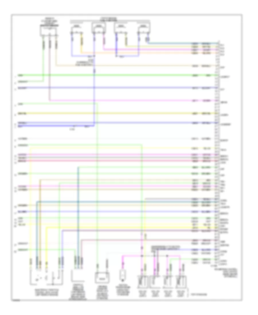 2.5L Hybrid, Engine Performance Wiring Diagram (6 of 6) for Ford Escape Hybrid Limited 2012