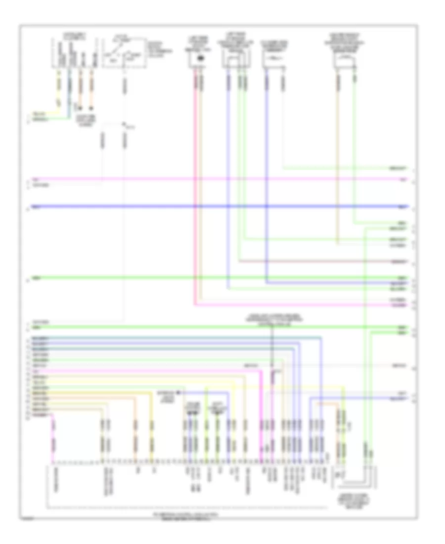 3.0L, Engine Performance Wiring Diagram (3 of 5) for Ford Escape Hybrid Limited 2012