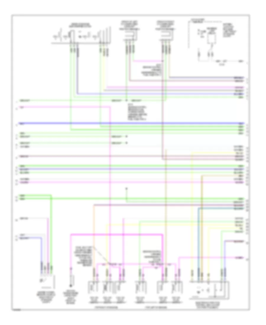 3 0L Engine Performance Wiring Diagram 4 of 5 for Ford Escape Hybrid Limited 2012