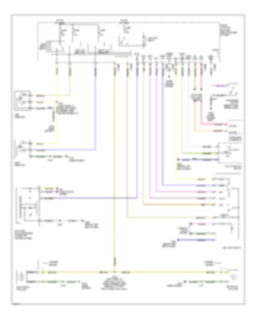 Headlights Wiring Diagram Hybrid for Ford Escape Hybrid Limited 2012