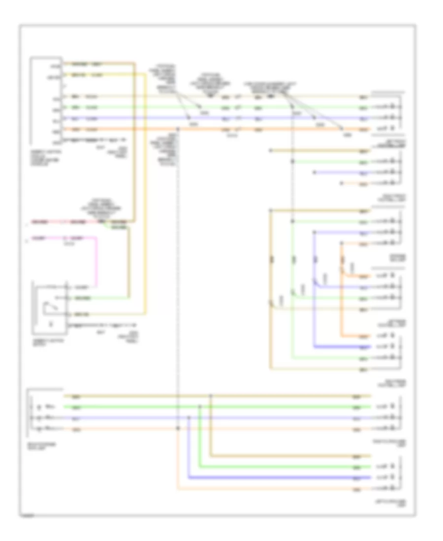 Courtesy Lamps Wiring Diagram, Hybrid (2 of 2) for Ford Escape Hybrid Limited 2012