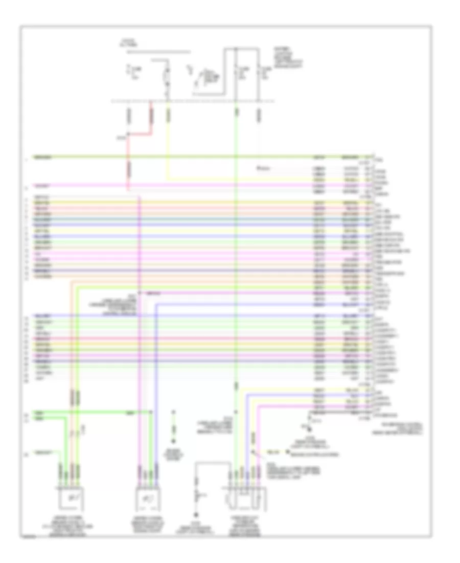 3 0L A T Wiring Diagram 2 of 2 for Ford Escape Hybrid Limited 2012