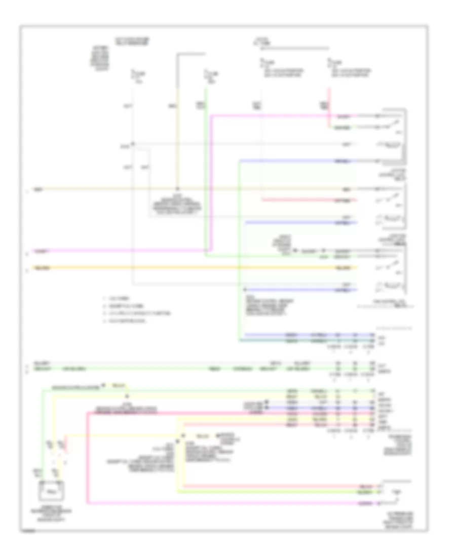 Manual AC Wiring Diagram, Except Base (3 of 3) for Ford F-150 FX4 2014