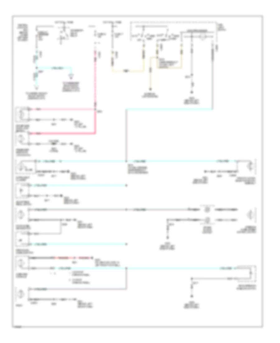 Instrument Illumination Wiring Diagram (1 of 2) for Ford F450 Super Duty 2003