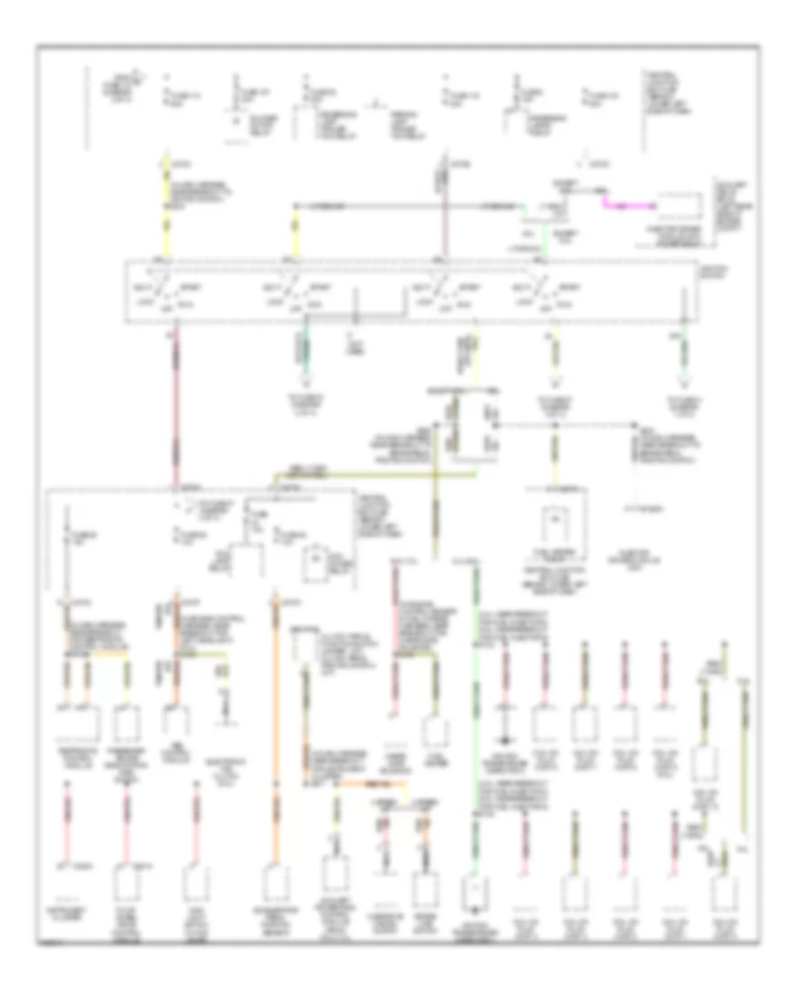 Power Distribution Wiring Diagram 3 of 4 for Ford F450 Super Duty 2003