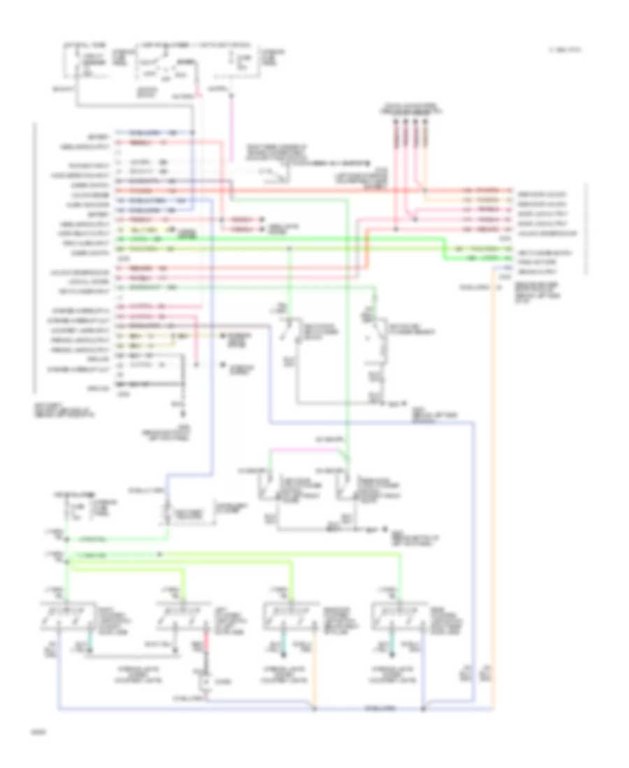 Anti theft Wiring Diagram for Ford RV Cutaway E350 1993