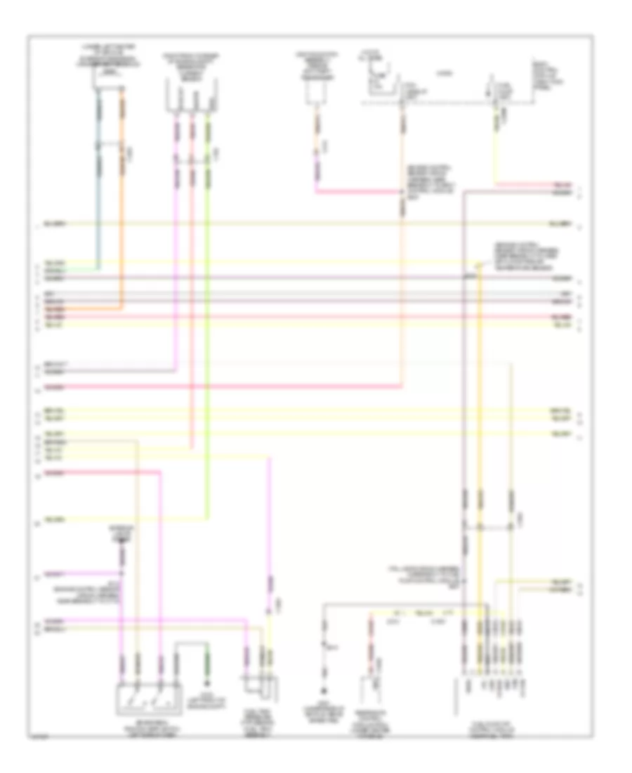 5.0L Flex Fuel, Engine Performance Wiring Diagram (2 of 6) for Ford F-150 King Ranch 2014