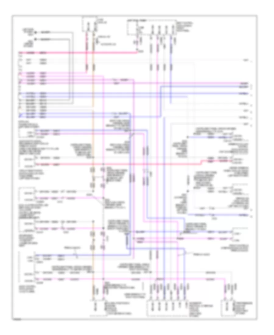Computer Data Lines Wiring Diagram 1 of 2 for Ford F 250 Super Duty King Ranch 2013