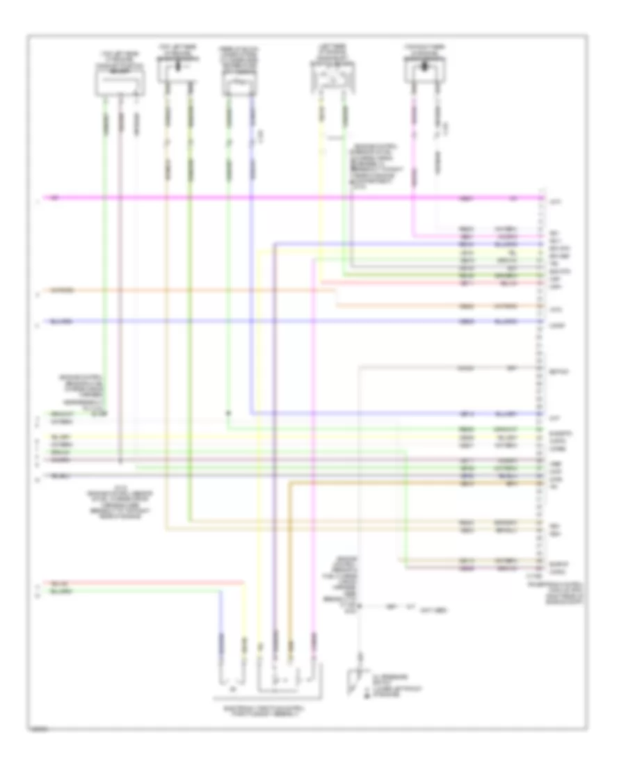 6.2L Flex Fuel, Engine Performance Wiring Diagram (6 of 6) for Ford F-250 Super Duty King Ranch 2013
