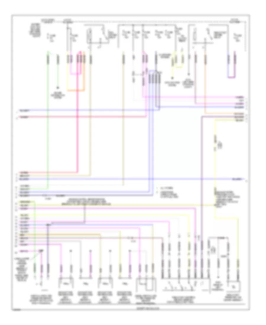 6.7L Turbo Diesel, Engine Performance Wiring Diagram (4 of 7) for Ford F-250 Super Duty King Ranch 2013
