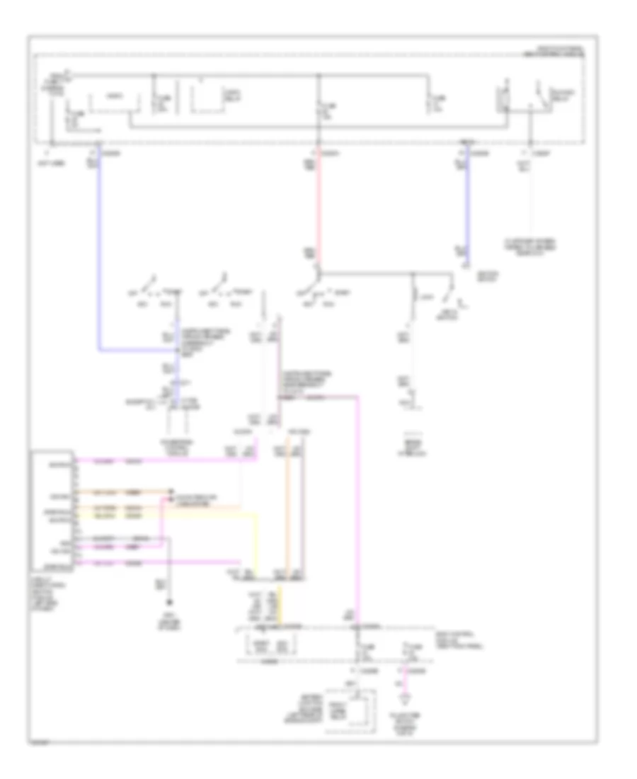 Power Distribution Wiring Diagram (8 of 9) for Ford F-250 Super Duty King Ranch 2013