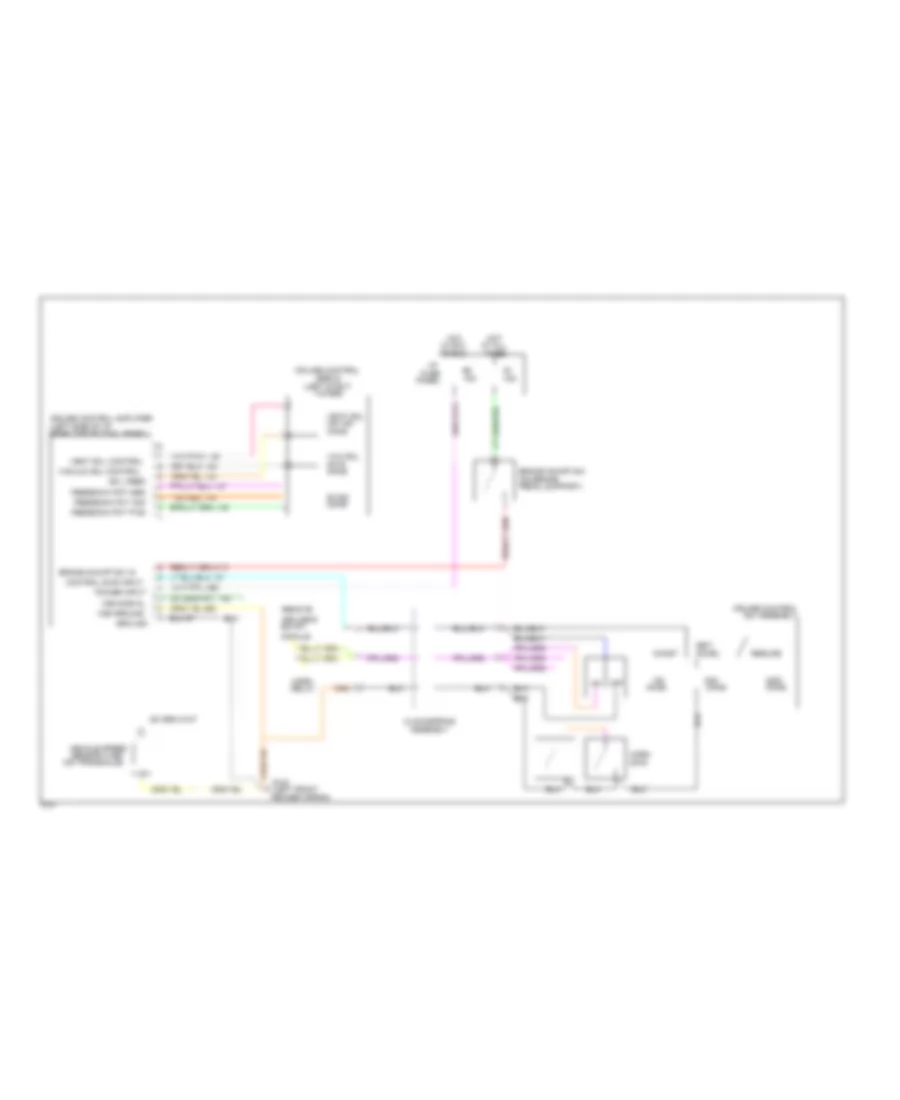 3 0L Cruise Control Wiring Diagram for Ford Taurus LX 1995