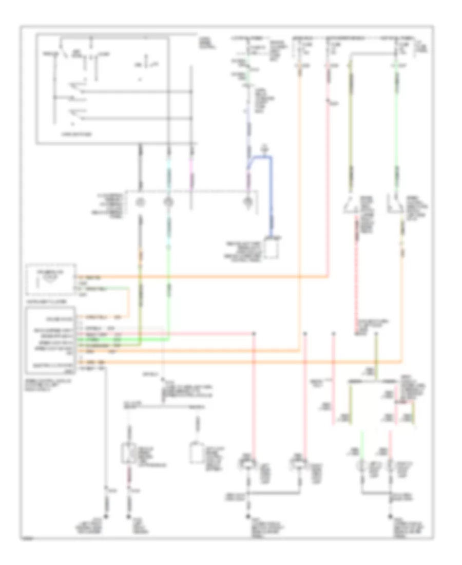 Cruise Control Wiring Diagram for Ford Taurus G 1997