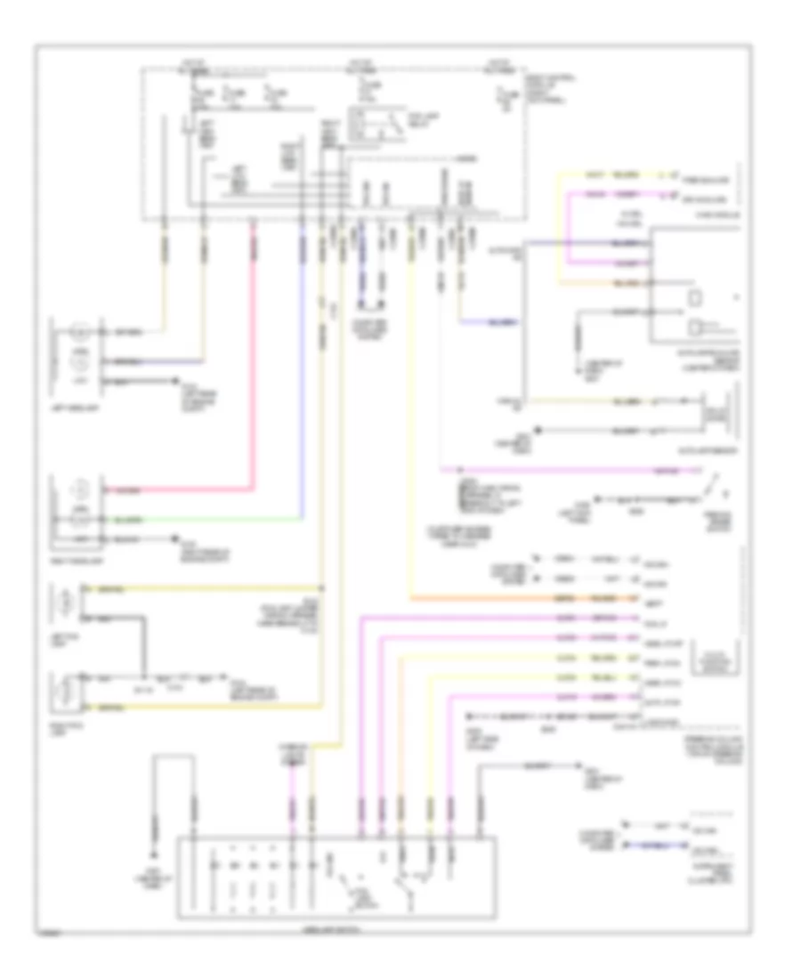 Headlights Wiring Diagram for Ford F-250 Super Duty Lariat 2013