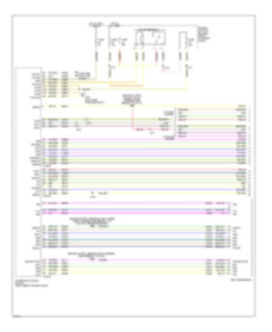 3.5L Turbo, AT Wiring Diagram (1 of 2) for Ford F-150 Limited 2014
