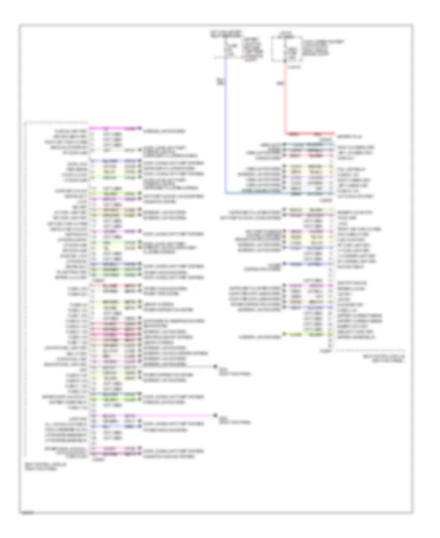 Body Control Modules Wiring Diagram (2 of 2) for Ford F-250 Super Duty Platinum 2013