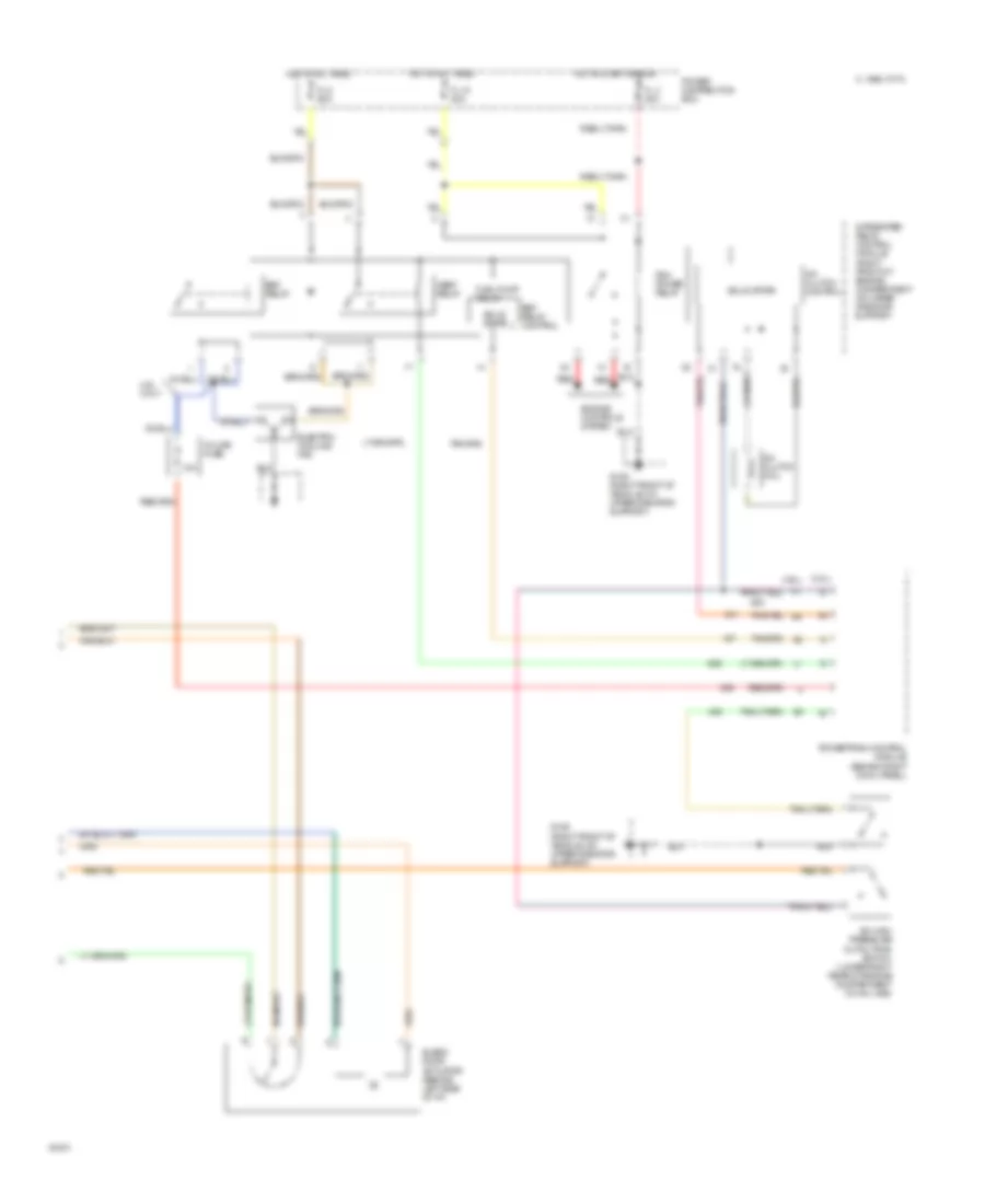 3 8L A C Wiring Diagram Auto A C 2 of 2 for Ford Thunderbird LX 1995
