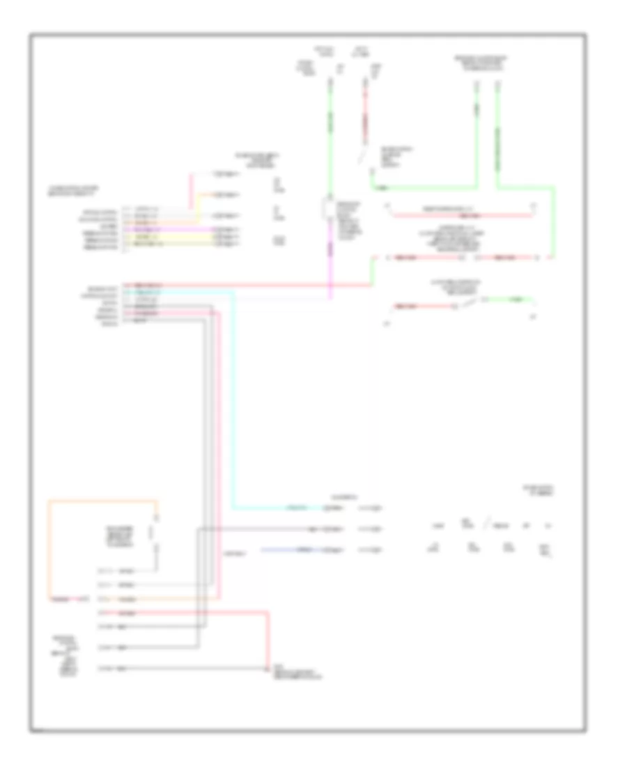 Cruise Control Wiring Diagram for Ford Thunderbird LX 1995