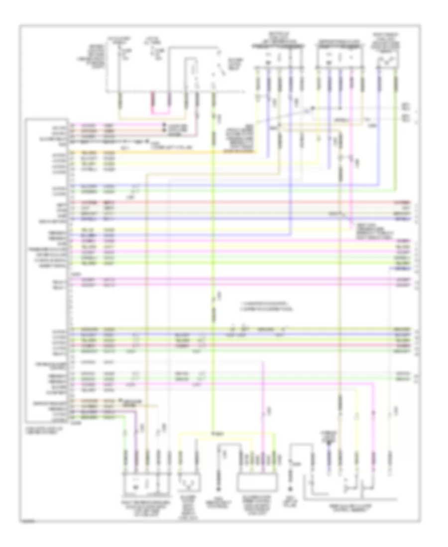Automatic A C Wiring Diagram with Auxiliary Climate Control 1 of 4 for Ford Expedition 2012