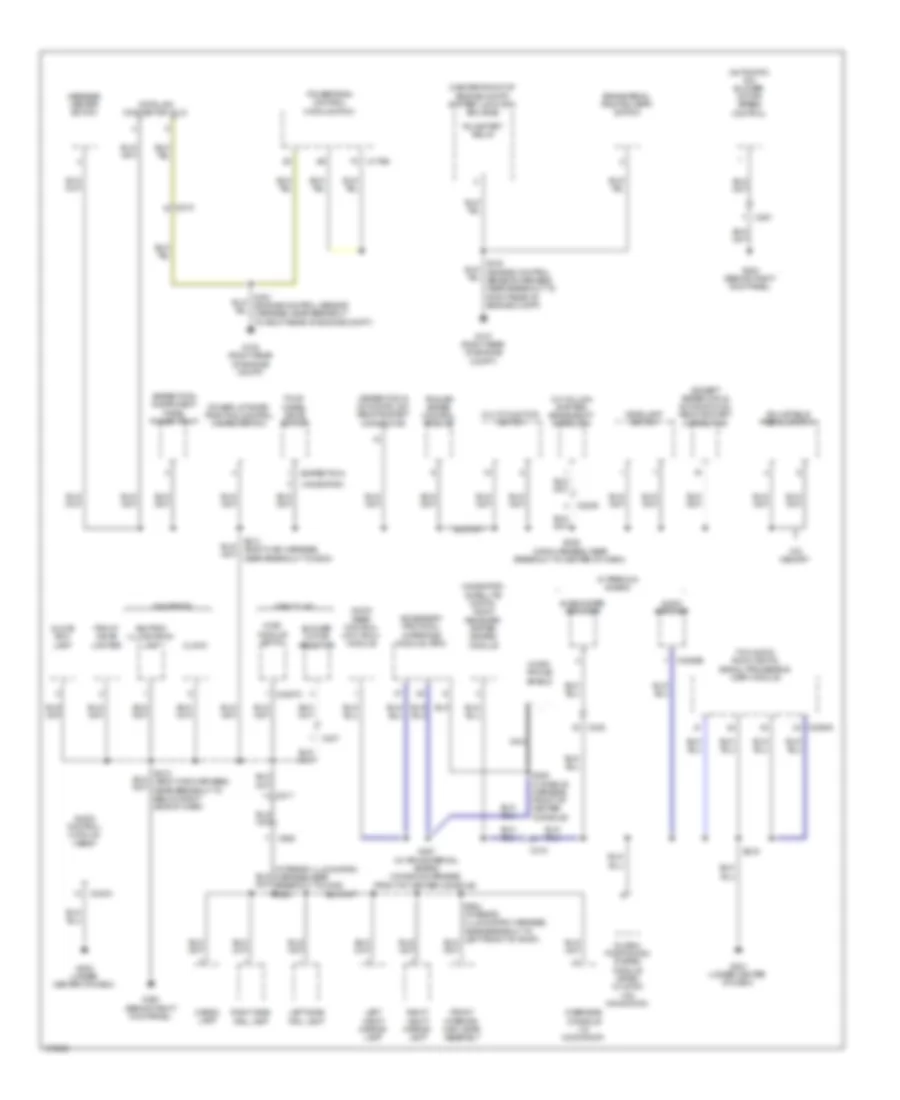 Ground Distribution Wiring Diagram (2 of 5) for Ford Expedition 2012