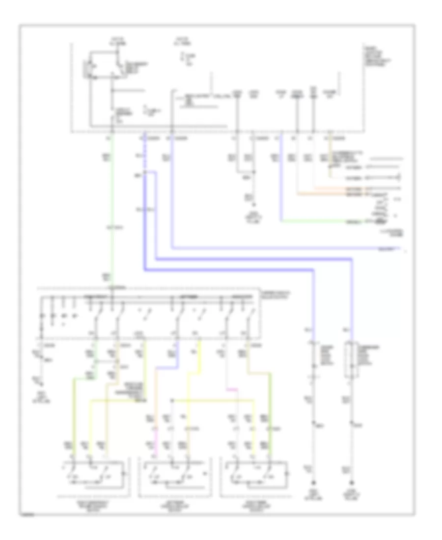 Instrument Illumination Wiring Diagram 1 of 2 for Ford Expedition 2012