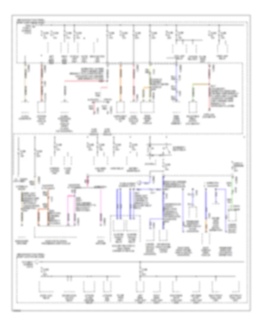 Power Distribution Wiring Diagram (3 of 5) for Ford Expedition 2012