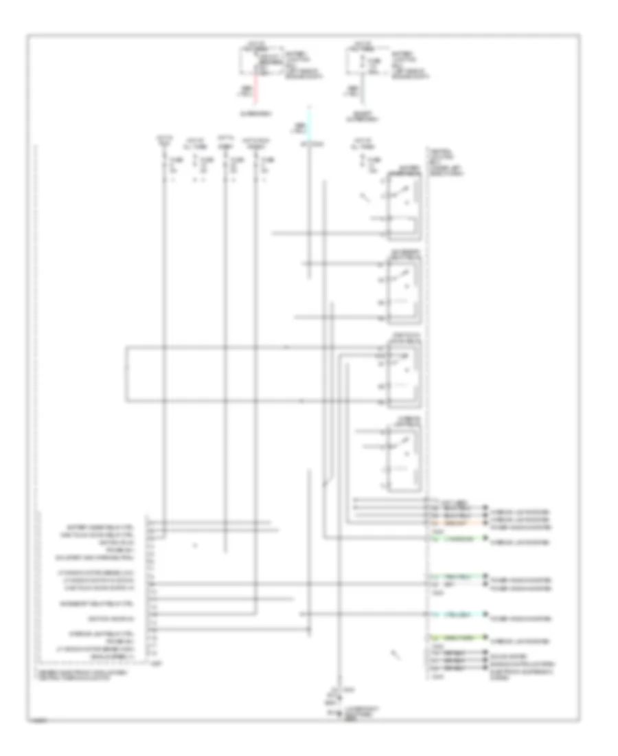 Body Computer Wiring Diagrams 1 of 2 for Ford Pickup F150 2001