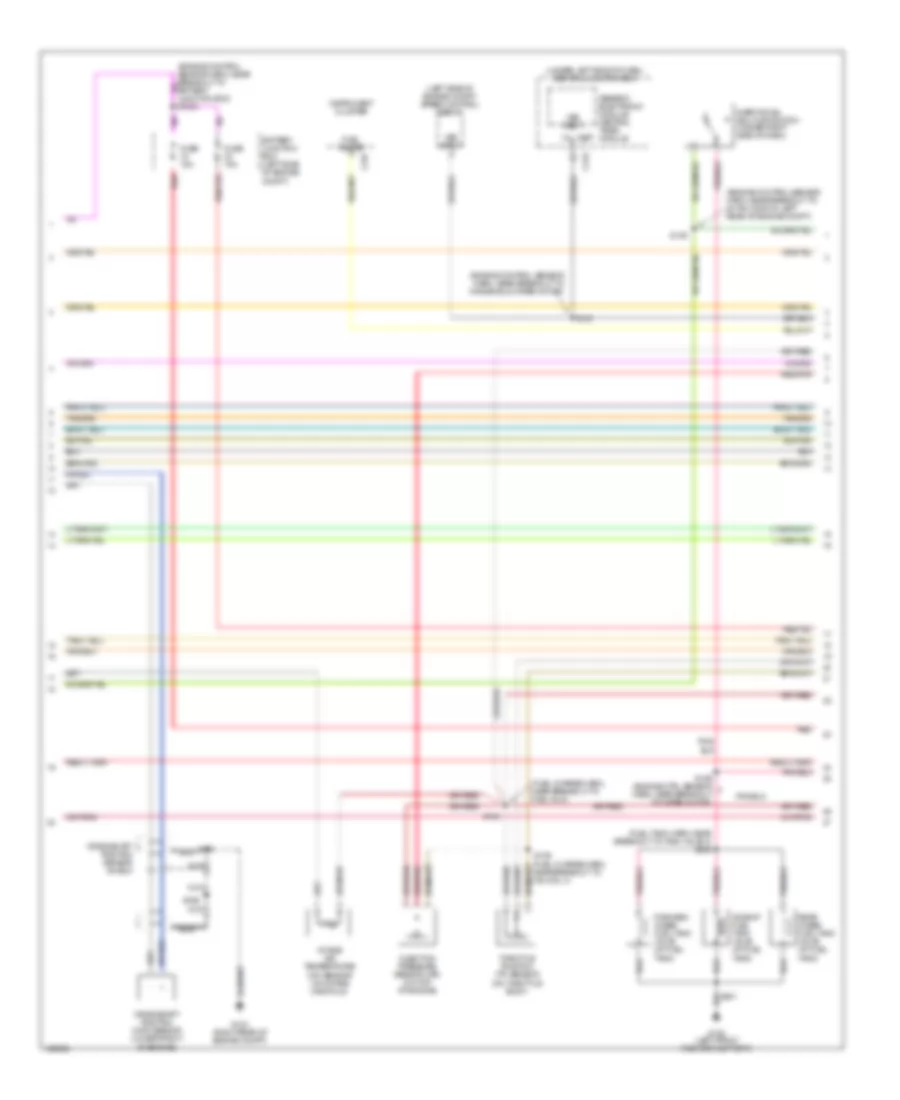 5.4L CNG, Engine Performance Wiring Diagrams (2 of 5) for Ford Pickup F250 Super Duty 2001