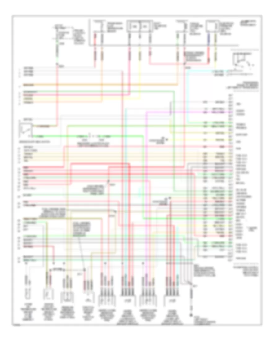 3 8L Engine Performance Wiring Diagrams 3 of 3 for Ford Thunderbird LX 1997