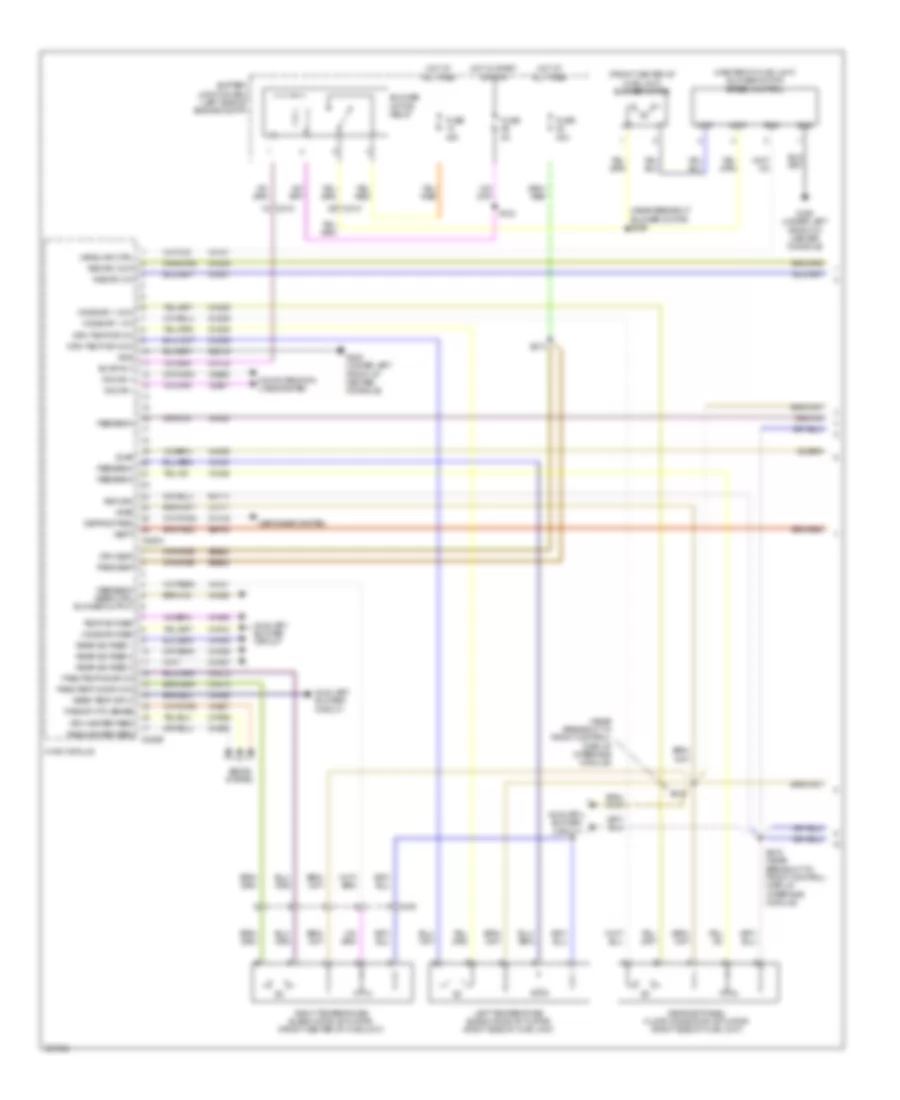 Automatic AC Wiring Diagram (1 of 3) for Ford Explorer 2012