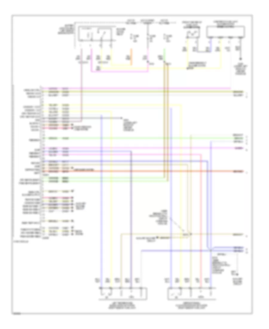 Manual A C Wiring Diagram 1 of 3 for Ford Explorer 2012