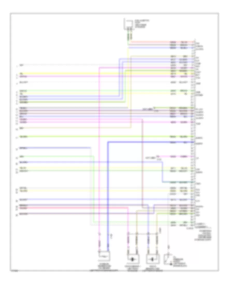 2.0L, Engine Performance Wiring Diagram (6 of 6) for Ford Explorer 2012