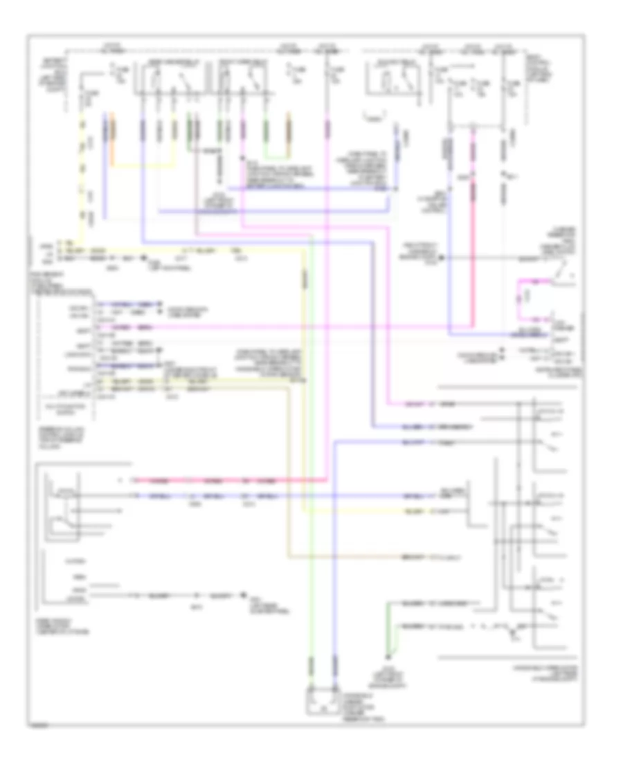 WiperWasher Wiring Diagram for Ford Explorer 2012