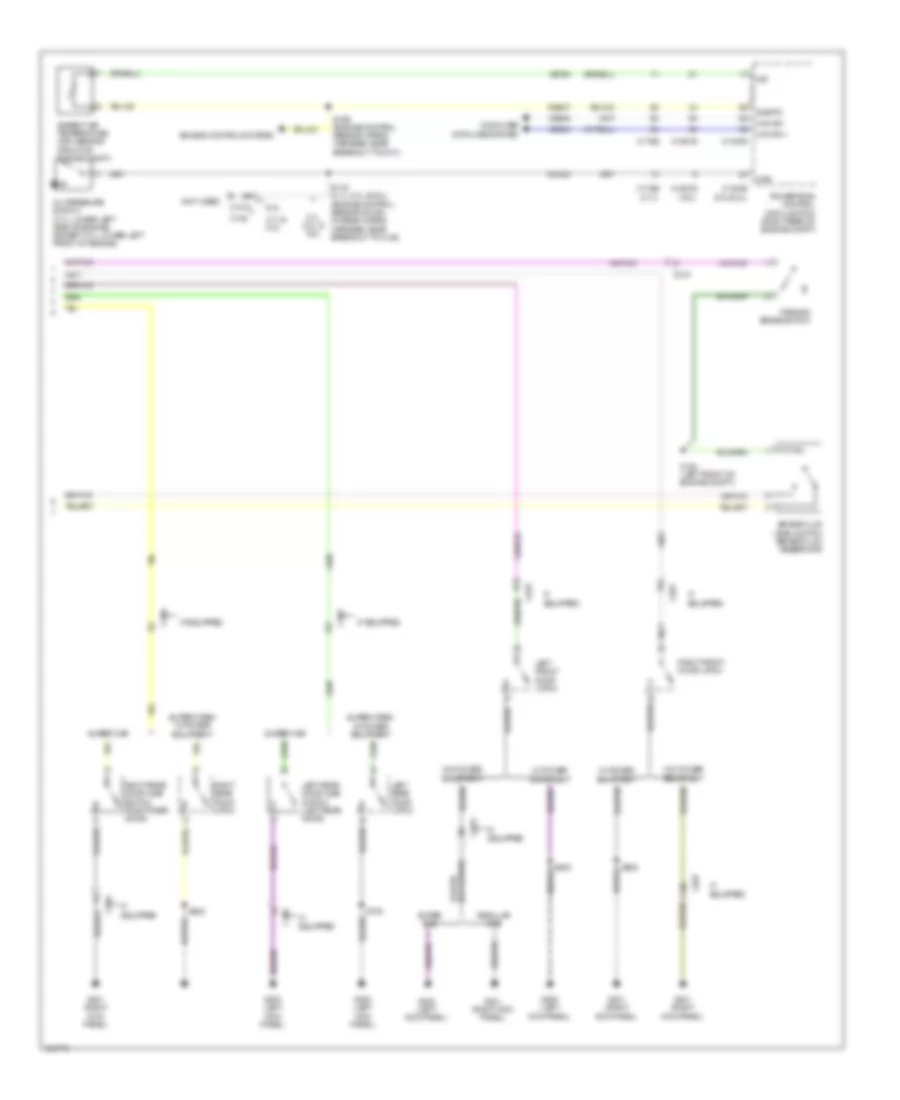 Instrument Cluster Wiring Diagram 2 of 2 for Ford F 150 SVT Raptor 2014