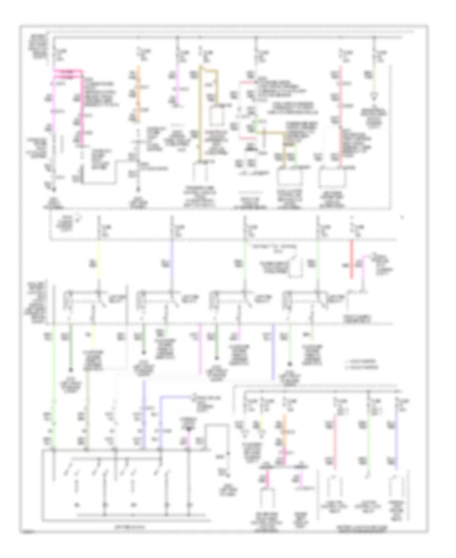 Power Distribution Wiring Diagram 5 of 7 for Ford F 150 SVT Raptor 2014