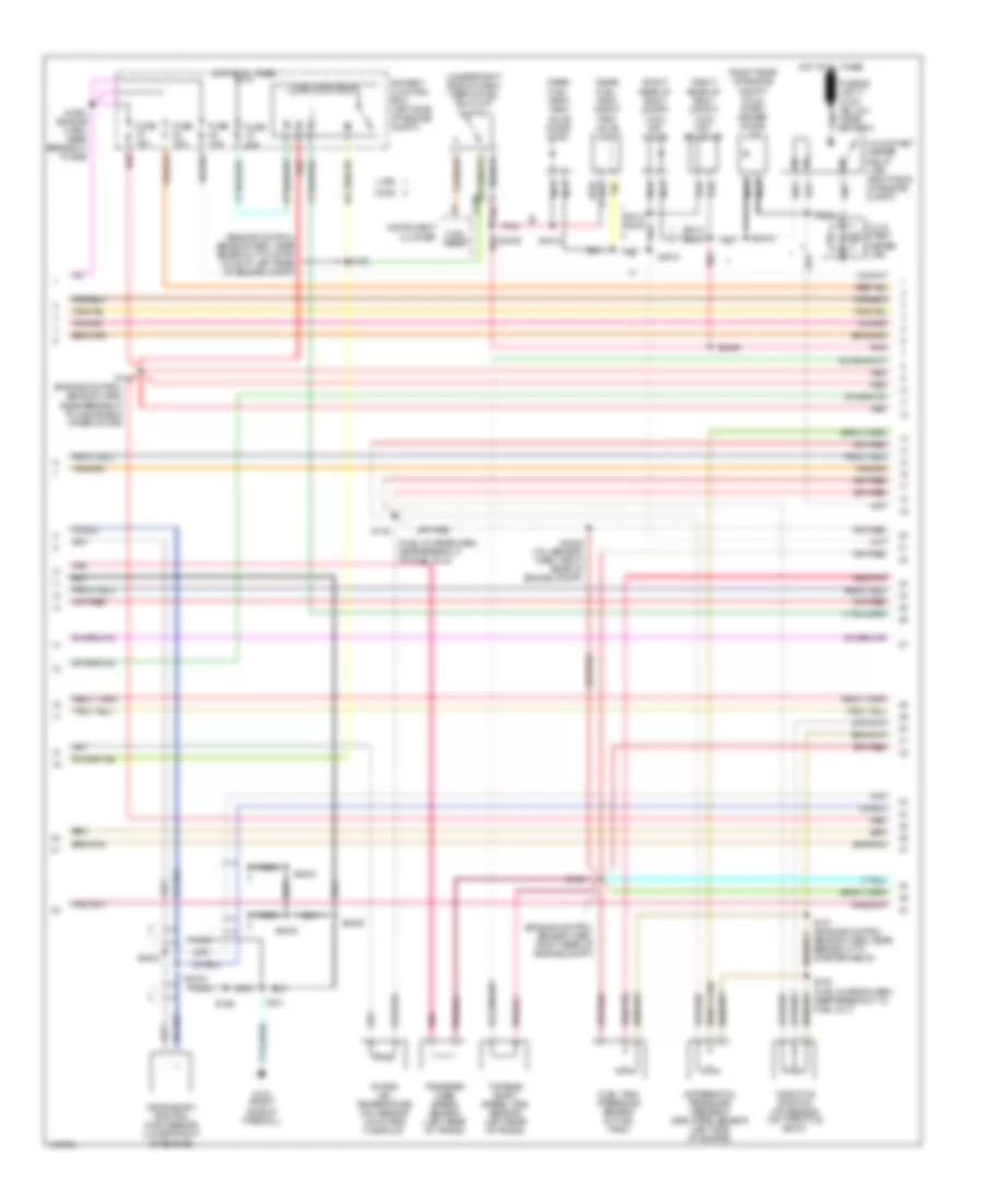 5 4L Bi Fuel Engine Performance Wiring Diagrams 2 of 5 for Ford Pickup F350 Super Duty 2001