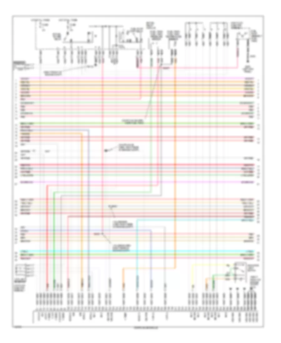 5.4L Bi-Fuel, Engine Performance Wiring Diagrams (3 of 5) for Ford Pickup F350 Super Duty 2001