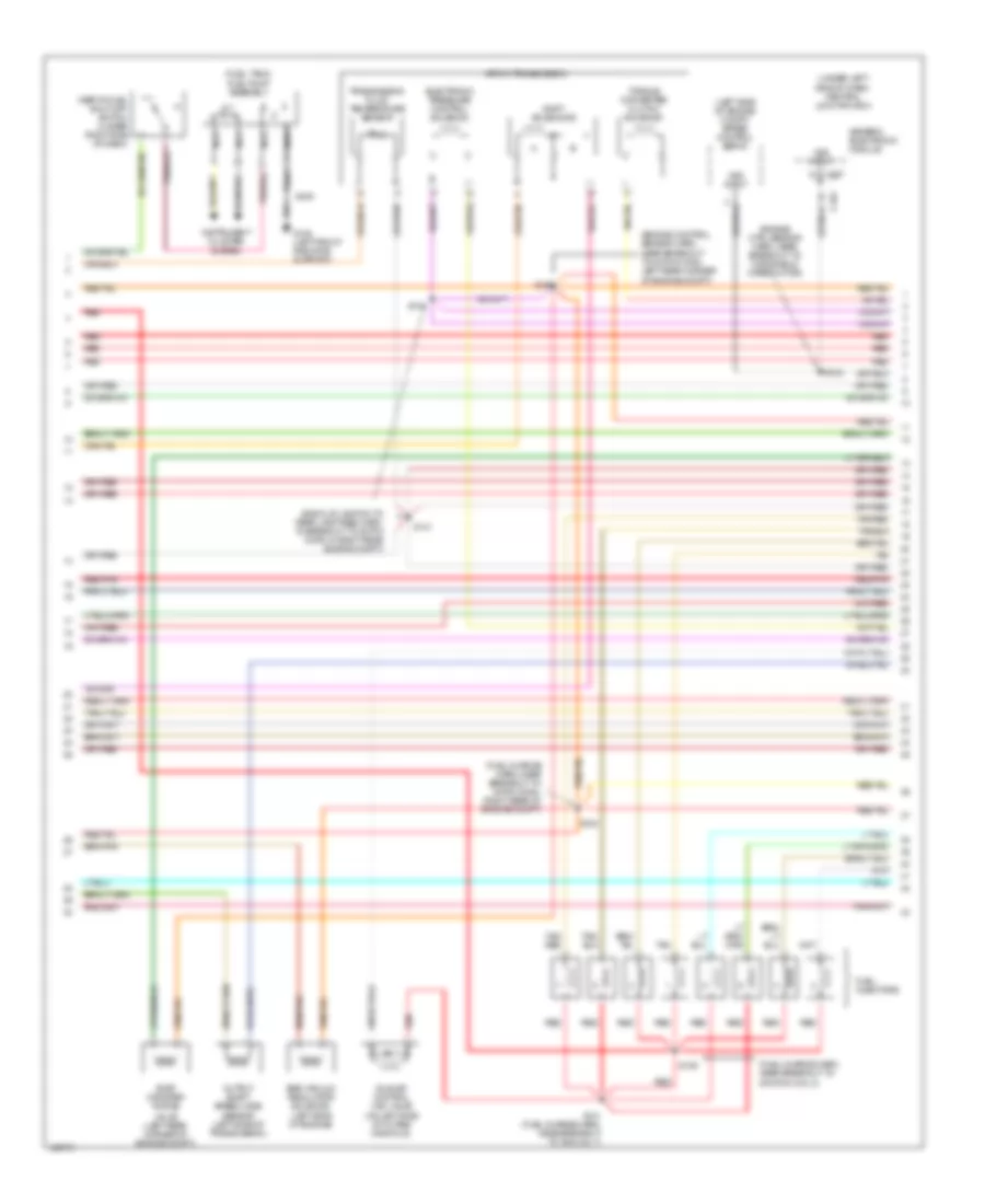 5 4L Engine Performance Wiring Diagrams with 4R70W Transmission 3 of 4 for Ford Pickup F350 Super Duty 2001