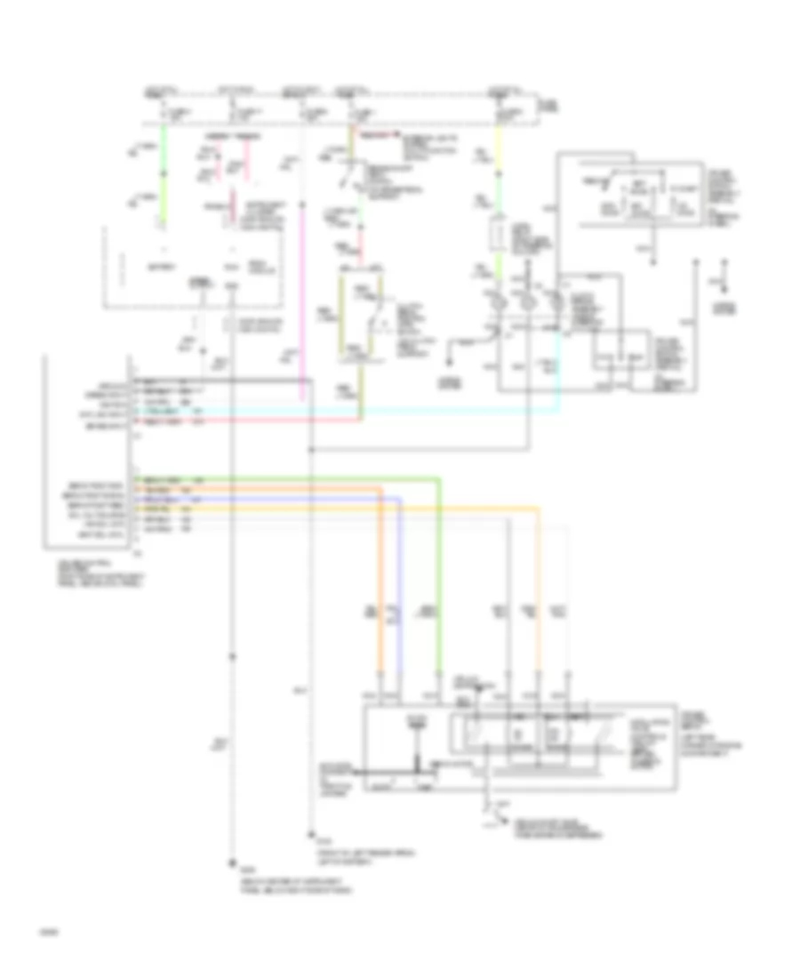 CRUISE CONTROL – Ford Aerostar 1994 – SYSTEM WIRING DIAGRAMS – Wiring  diagrams for cars  Ford Aerostar Headlight Wiring Diagram    Wiring diagrams