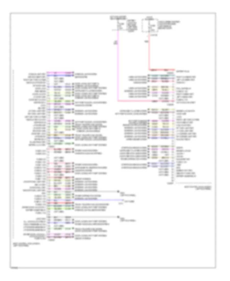 Body Control Modules Wiring Diagram (2 of 2) for Ford Explorer Limited 2012