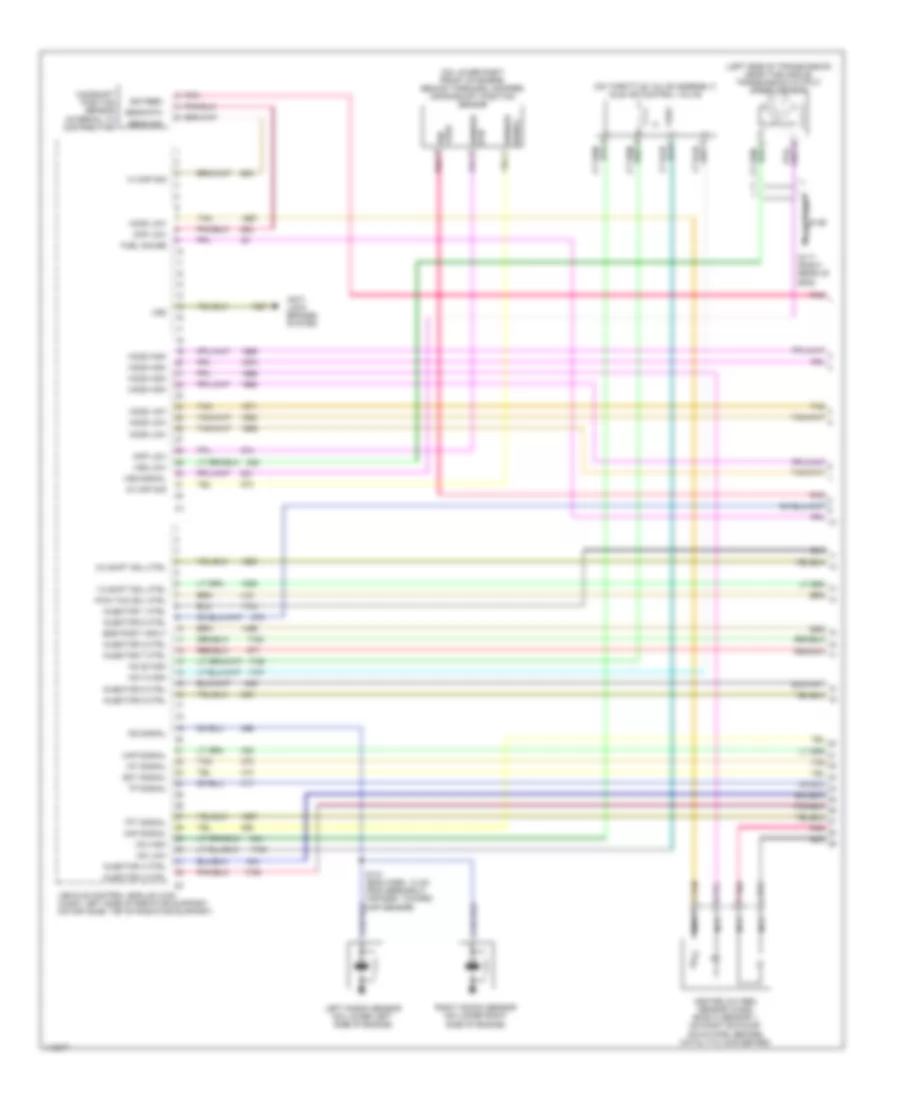 7.4L ВИН Дж, Электросхема системы управления двигателя (1 из 4) для GMC Forward Control P1999 3500