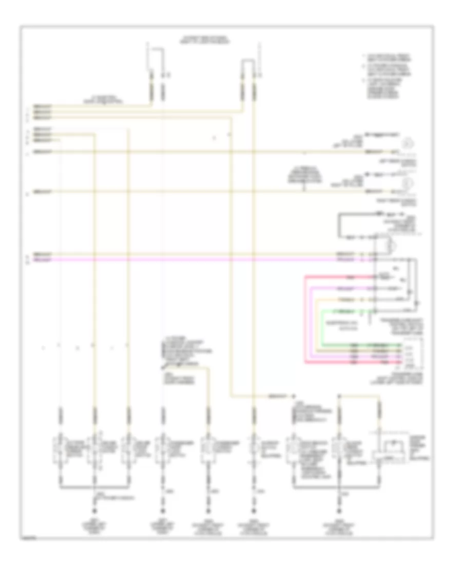 Электросхема подсветки приборов (2 из 2) для GMC Cab  amp; Chassis Sierra 3500 HD 2009