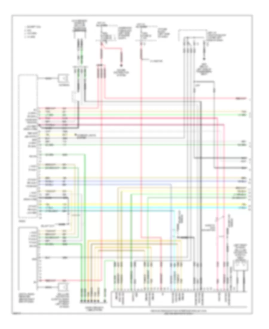 Radio Wiring Diagram, withY91  without UQA (1 из 3) для GMC Cab  amp; Chassis Sierra 3500 HD 2009