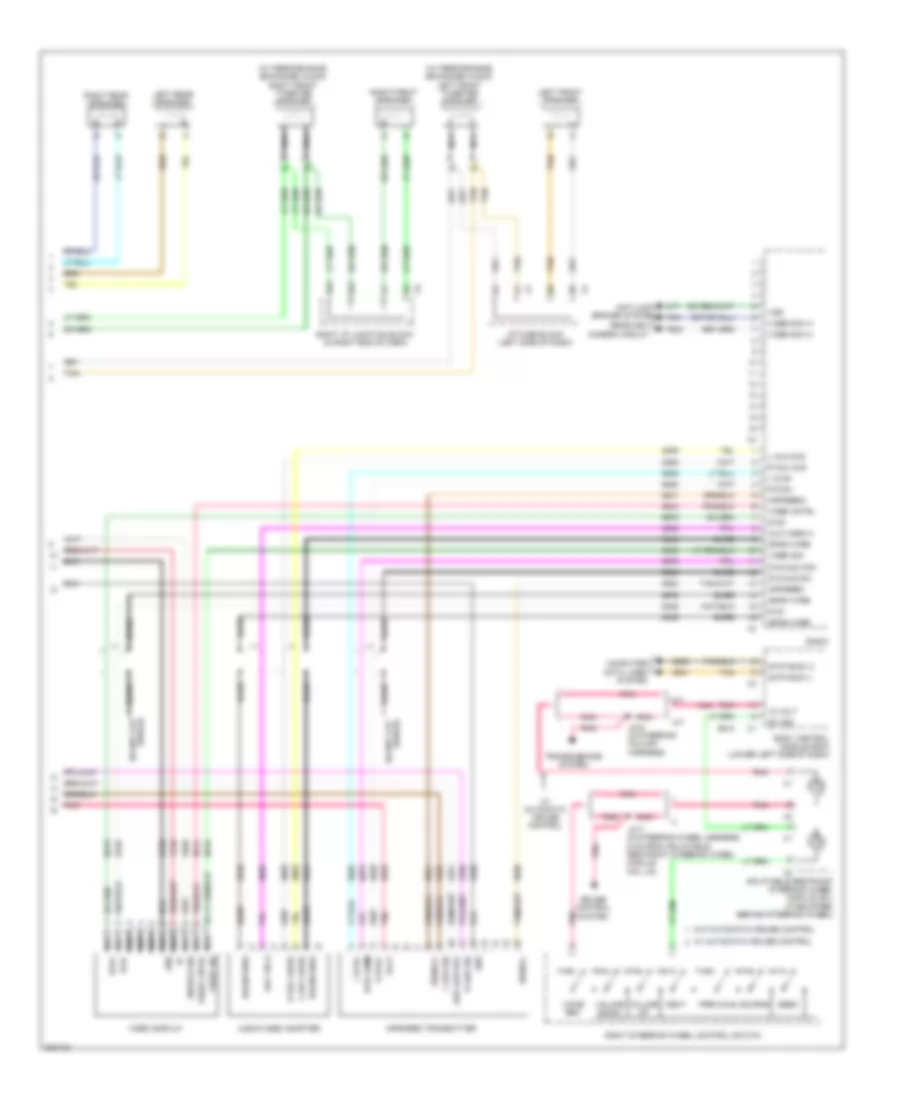 Radio Wiring Diagram, withY91  without UQA (3 из 3) для GMC Cab  amp; Chassis Sierra 3500 HD 2009